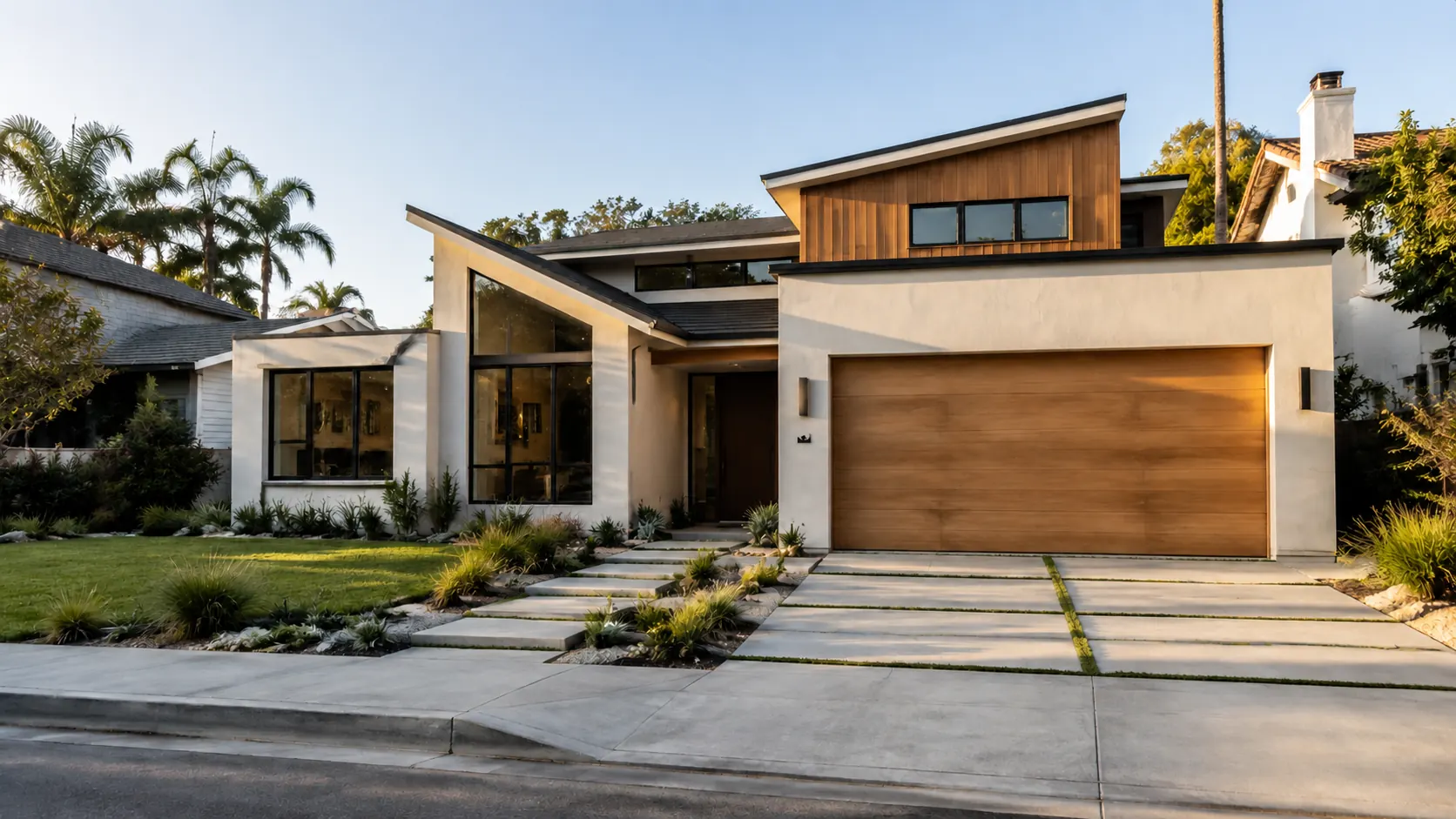 Modern house exterior